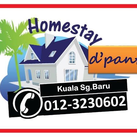 D'Pantai Homestay Kuala Sg. Baru Malacca Exteriér fotografie