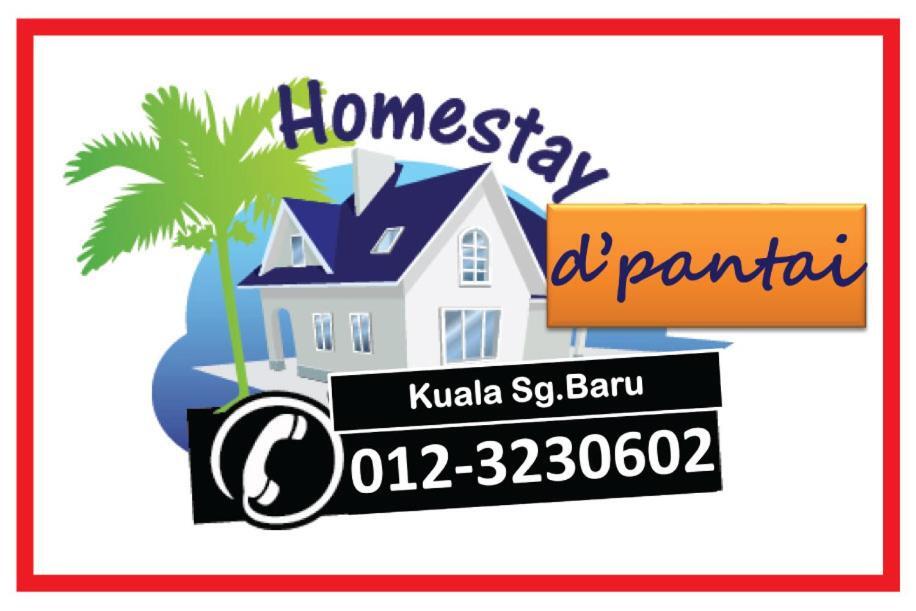 D'Pantai Homestay Kuala Sg. Baru Malacca Exteriér fotografie